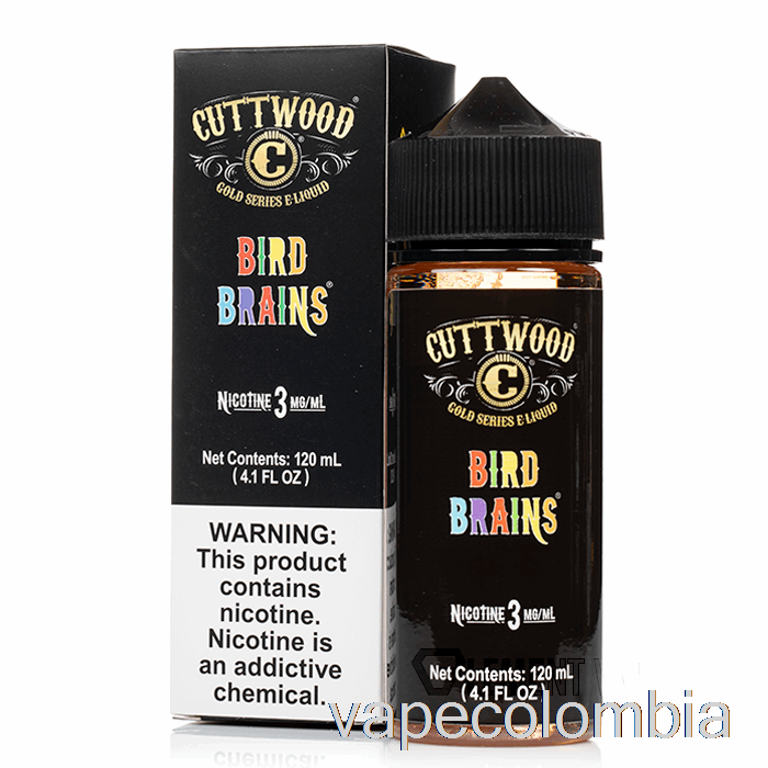 Vape Desechable Cerebros De Pájaro - Cuttwood E-líquido - 120ml 3mg